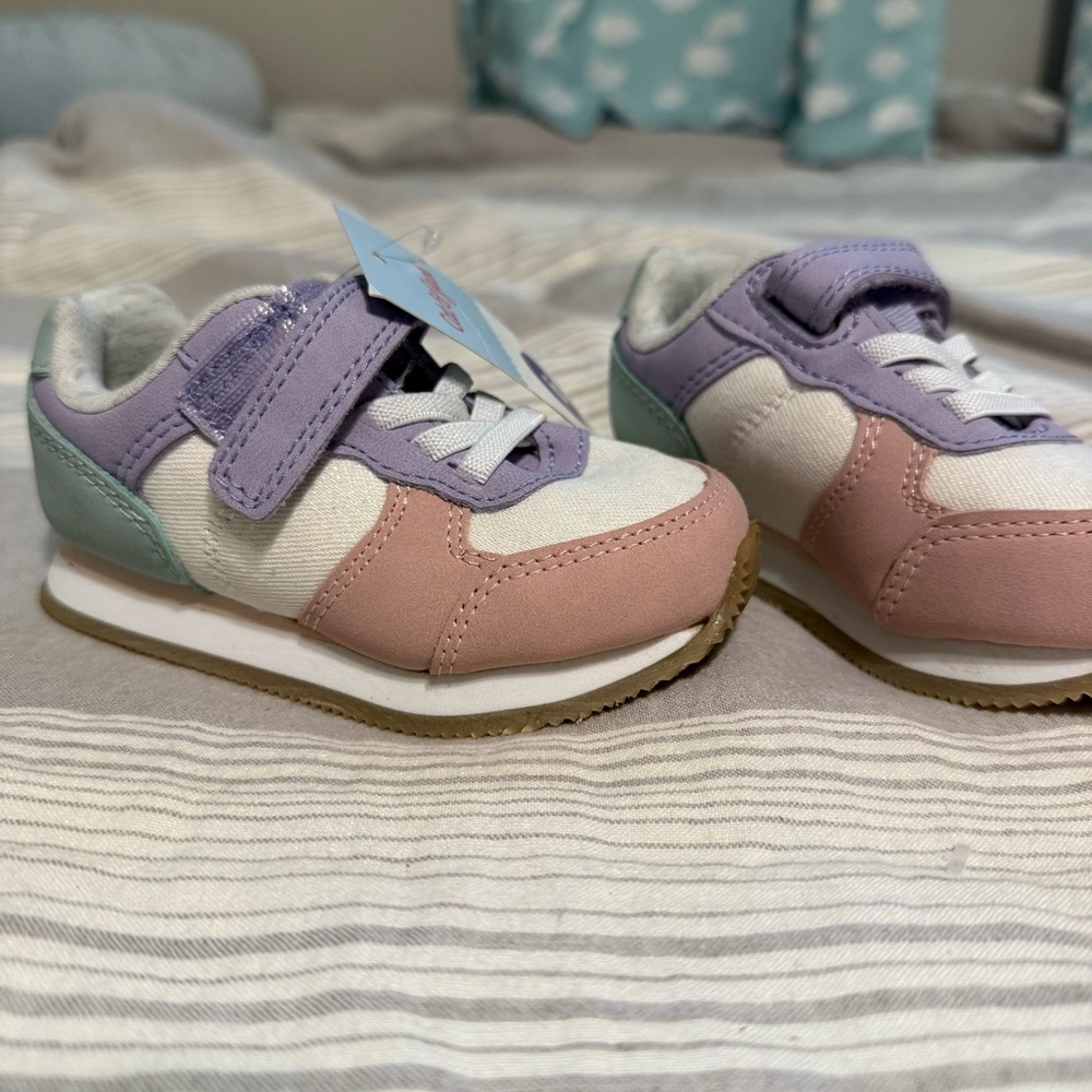 Cat & Jack Roux Sneakers - Pink and Purple